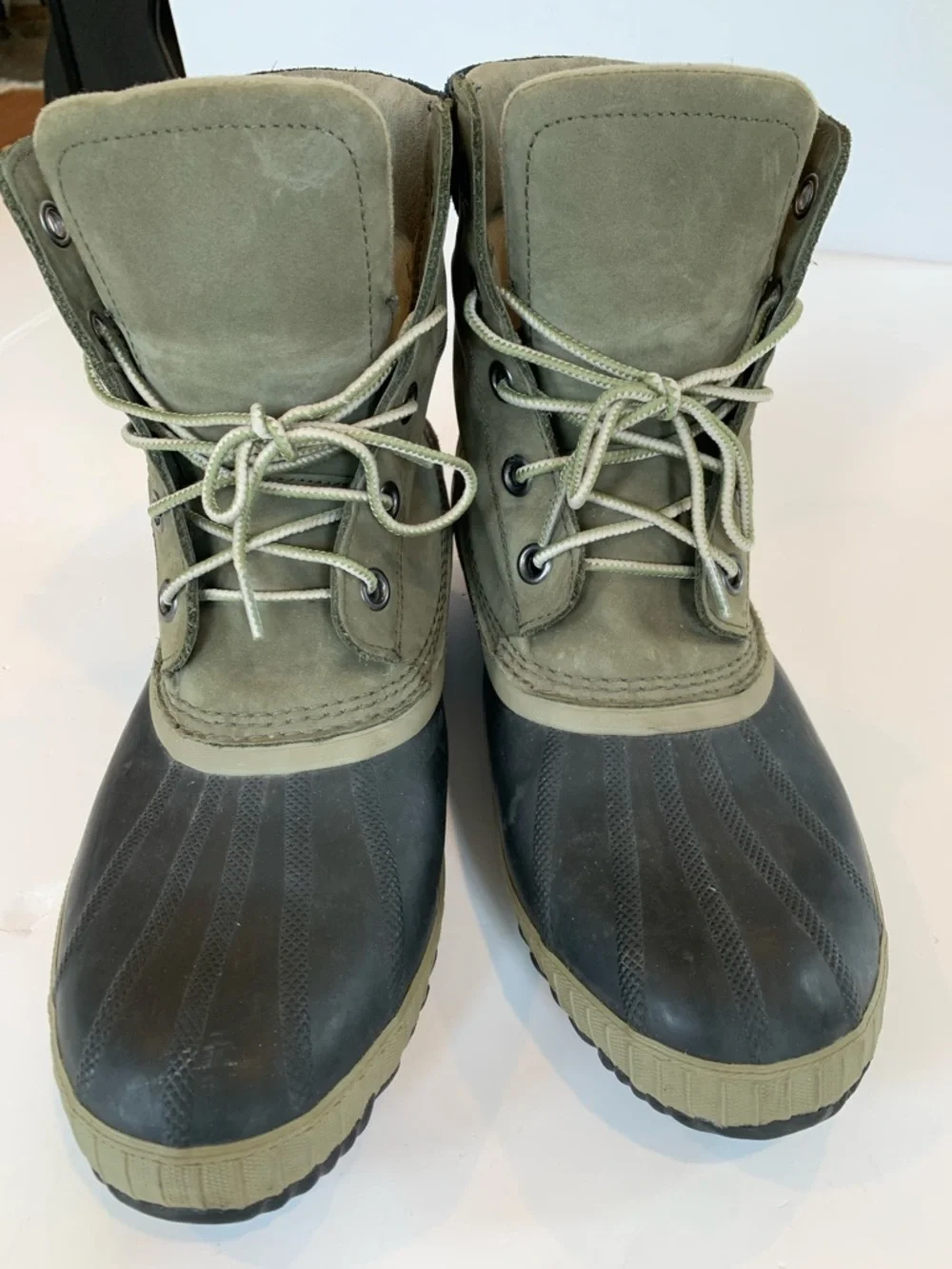 Sorel Cheyanne II Men’s Size 11 Insulated Waterproof Winter Boots Nori Black